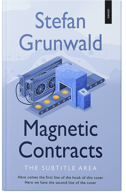 Front view of Premade Science Fiction Book Cover - Spindle