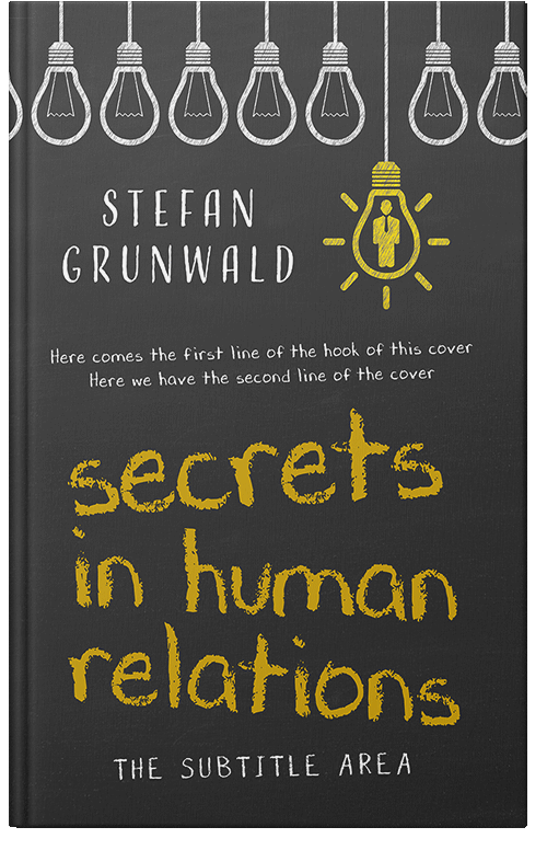 Front view of Premade Business Book Cover - Mine Shaft