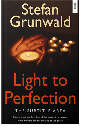 Pre Made Book Cover Raw Sienna