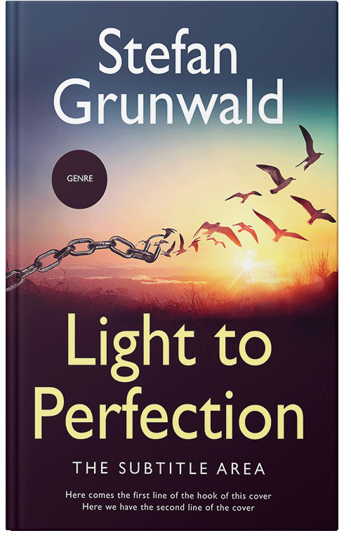 Front view of Premade Religion & Spirituality Book Cover - Revolver