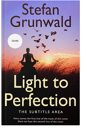 Pre Made Book Cover Dull Lavender