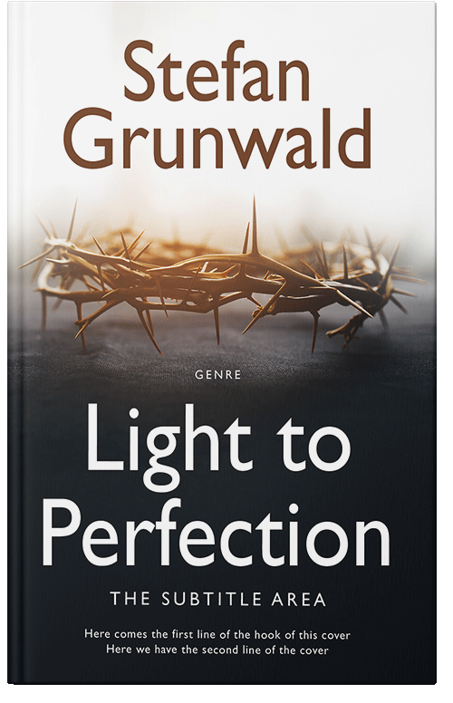 Front view of Premade Religion & Spirituality Book Cover - Wafer