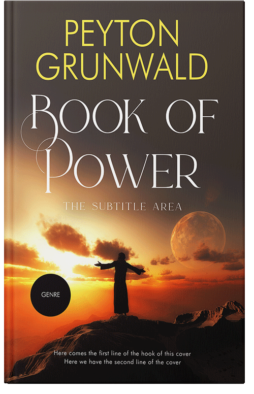 Front view of Premade Religion & Spirituality Book Cover - Di Serria