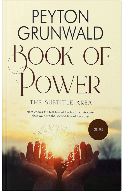 Front view of Premade Religion & Spirituality Book Cover - Eclipse