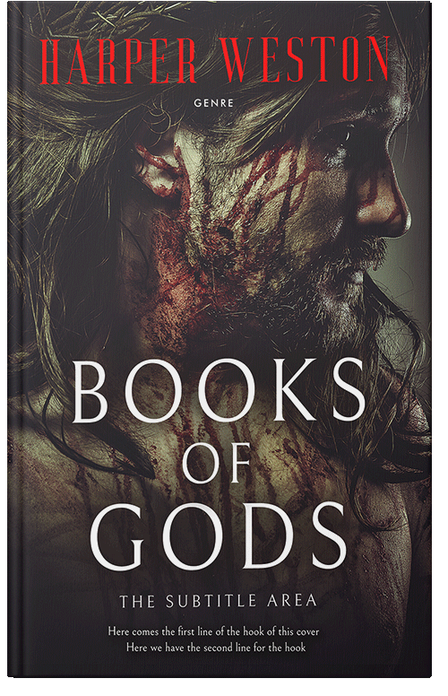 Front view of Premade Historical Book Cover - Thunder