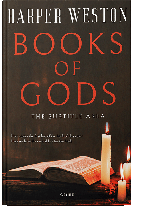 Front view of Eternity #13182 - Premade Religion & Spirituality Book Cover