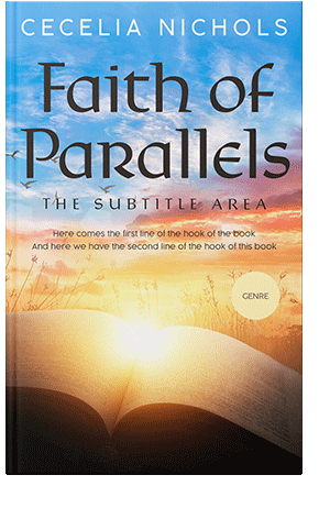 Pre Made Book Cover Wafer