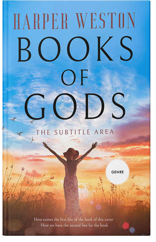 Front view of Premade Health & Mind & Body Book Cover - Wafer