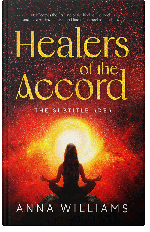 Front view of Premade Religion & Spirituality Book Cover - Jaffa