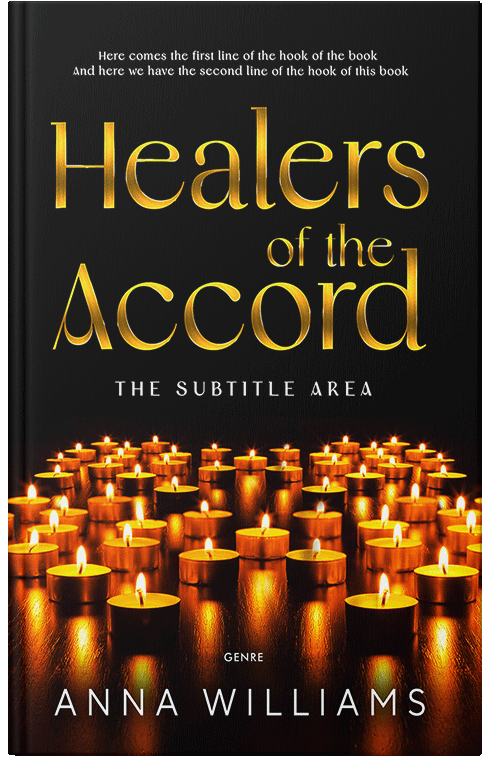 Front view of Premade Health & Mind & Body Book Cover - Crowshead