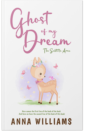 Premade Book Cover Soft Peach