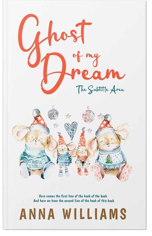 Front view of Premade Children's Book Cover - Cararra