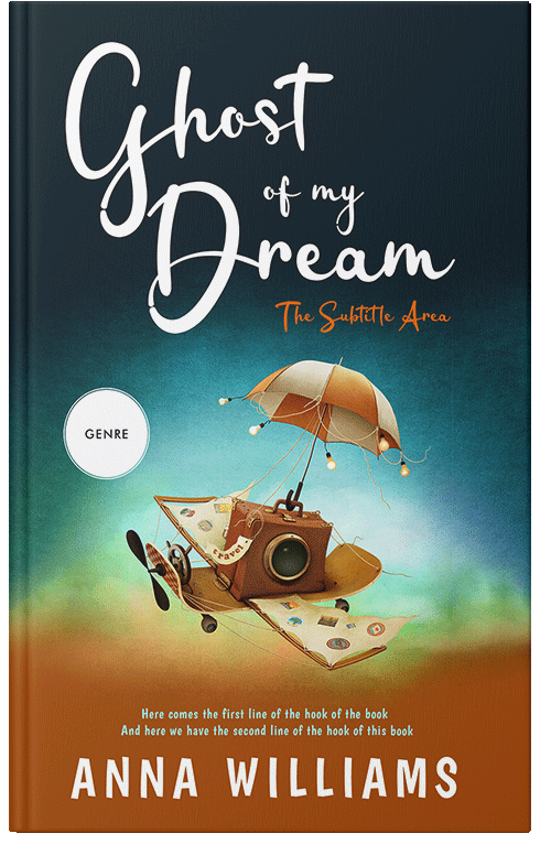 Front view of Premade Fantasy Book Cover - Timber Green