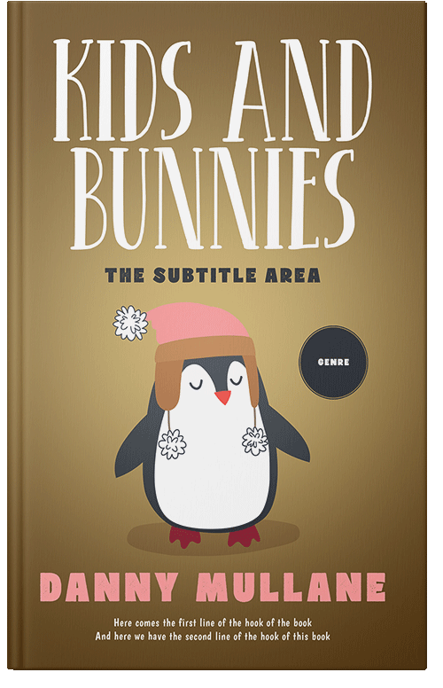 Front view of Premade Children's Book Cover - Cape Palliser