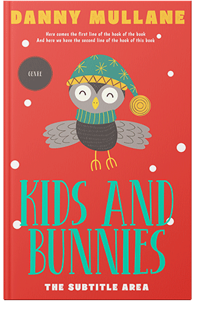 Pre Made Book Cover Cinnabar