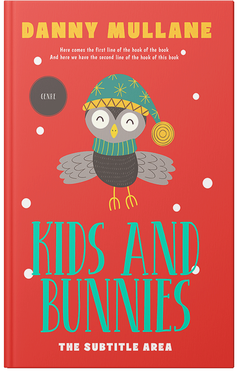 Front view of Premade Teen & Young Adult Book Cover - Cinnabar