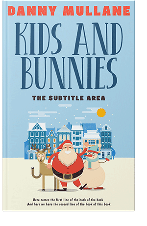 Pre Made Book Cover Jagged Ice