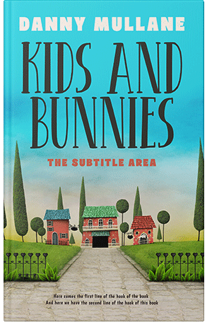 Premade Book Cover Soft Amber