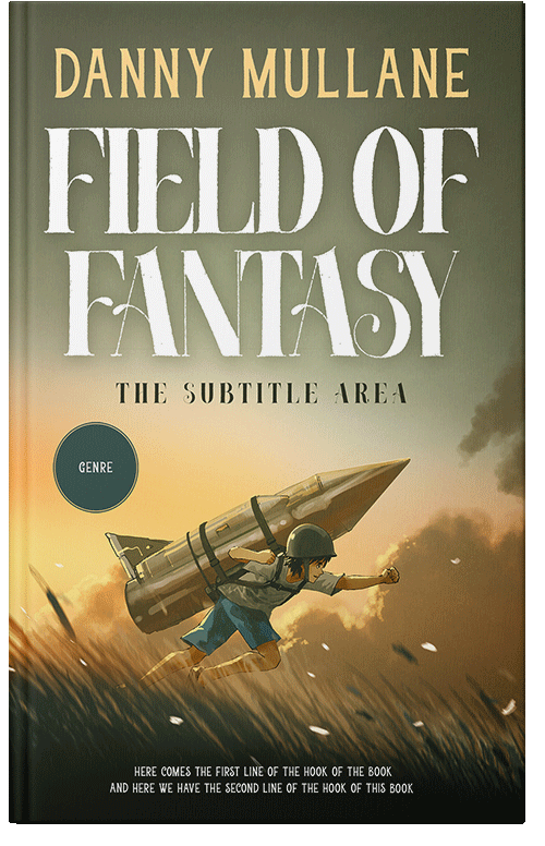 Front view of Premade Teen & Young Adult Book Cover - Shadow