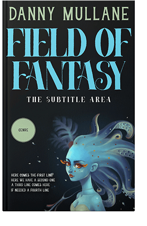 Pre Made Book Cover Ebony