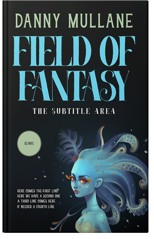 Front view of Premade Children's Book Cover - Ebony