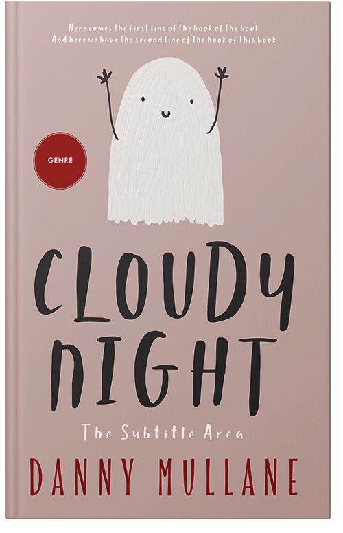 Front view of Premade Teen & Young Adult Book Cover - Clam Shell