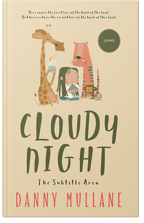 Front view of Premade Children's Book Cover - Sidecar