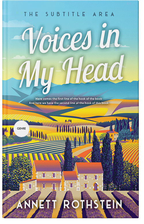 Front view of Premade Literary Fiction Book Cover - Gulf Stream