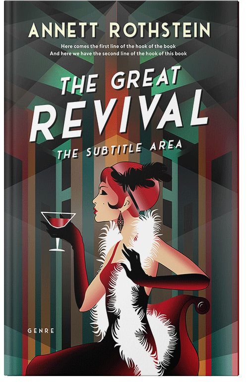 Front view of Premade Historical Book Cover - Heavy Metal