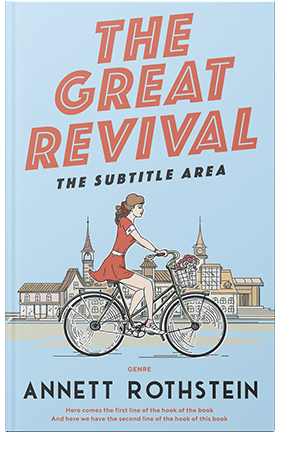 Pre Made Book Cover Mint Tulip