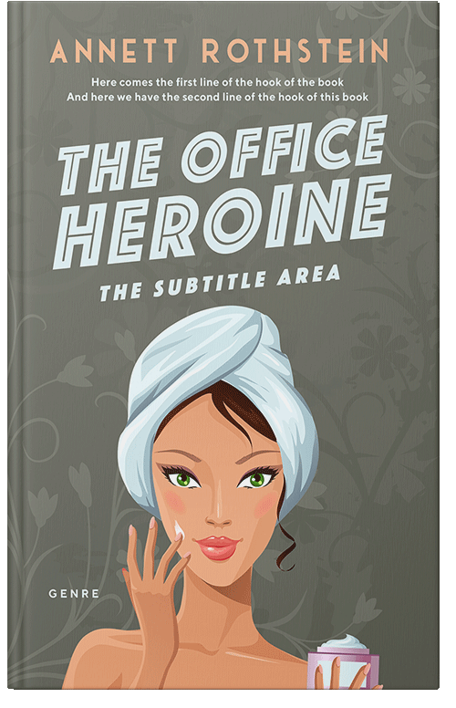 Front view of Premade Chick Lit Book Cover - Flint