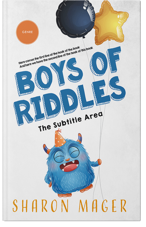 Front view of Premade Teen & Young Adult Book Cover - Black Haze