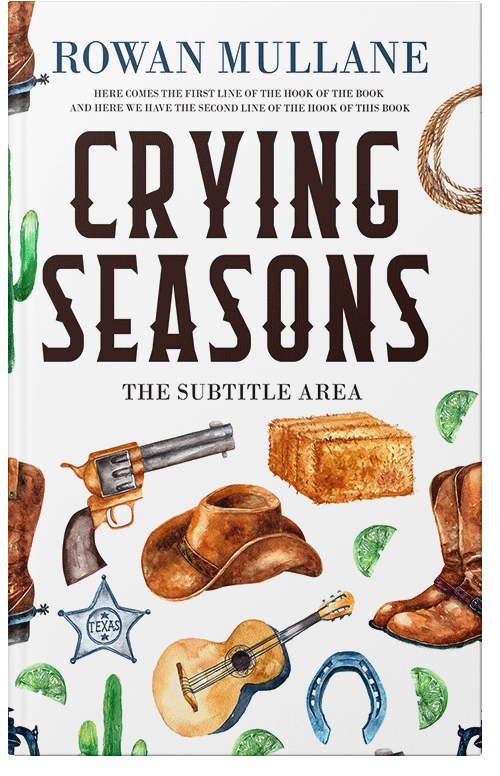 Front view of Premade Action & Adventure Book Cover - Gondola