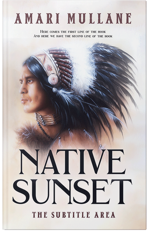 Front view of Premade Fantasy Book Cover - Ebb