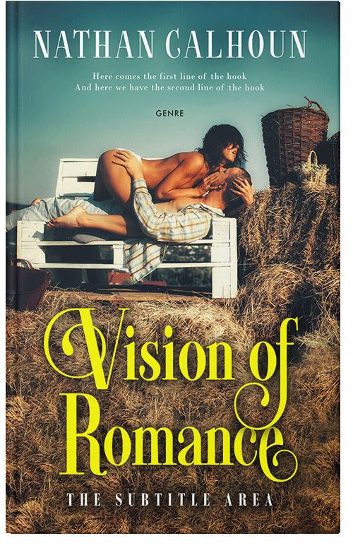 Front view of Premade Erotica Book Cover - Cape Cod