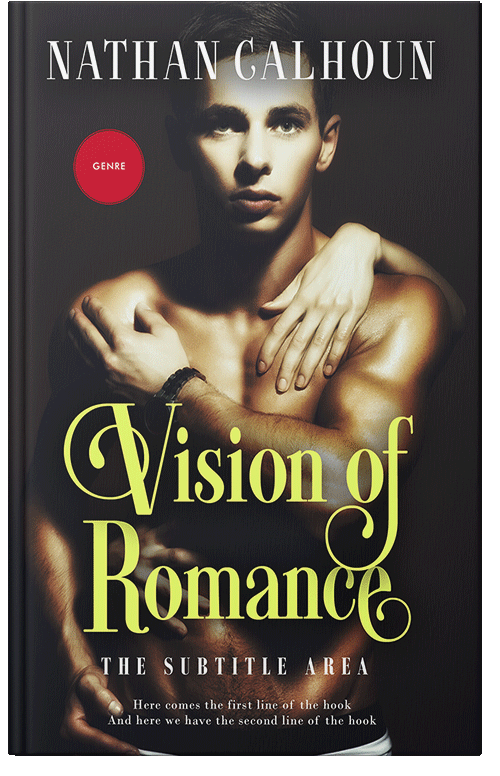 Front view of Premade Erotica Book Cover - Straw