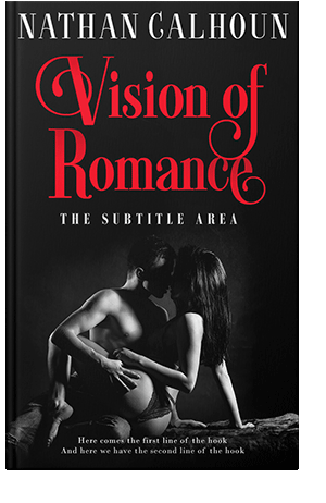 Pre Made Book Cover Mandy