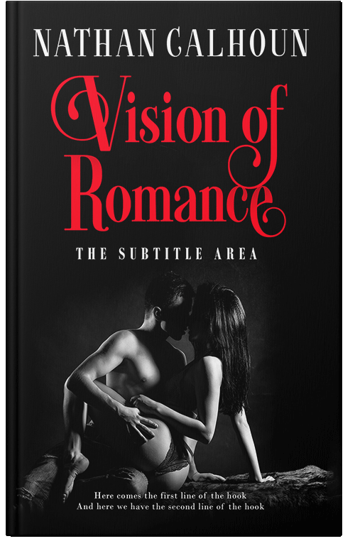 Front view of Premade Erotica Book Cover - Mandy