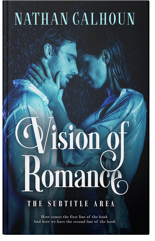 Front view of Premade Erotica Book Cover - Ebony