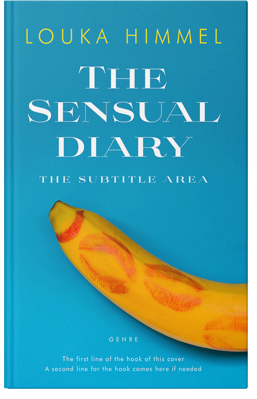 Front view of Premade Erotica Book Cover - Pacific Blue