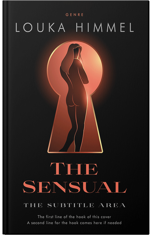 Front view of Premade Erotica Book Cover - Fuzzy Wuzzy Brown