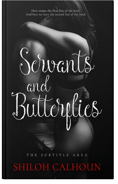 Front view of Premade Erotica Book Cover - Cod Gray