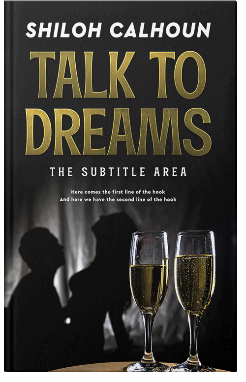 Front view of Premade Erotica Book Cover - Cod Gray