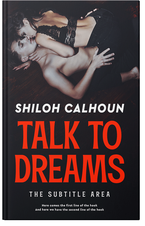 Front view of Premade Erotica Book Cover - Chestnut Rose