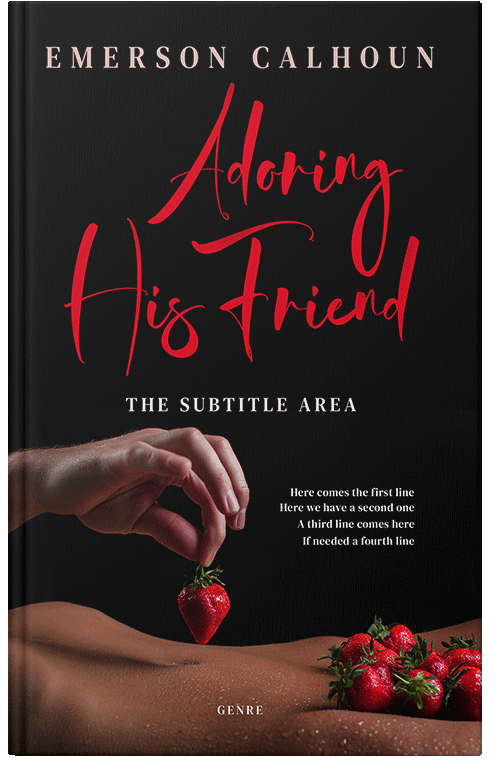 Front view of Premade Erotica Book Cover - Apple Blossom