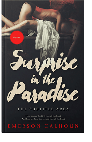 Pre Made Book Cover Cameo