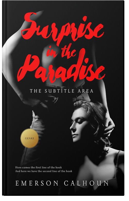 Front view of Premade Erotica Book Cover - Valencia