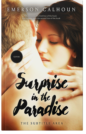 Premade Book Cover Asphalt