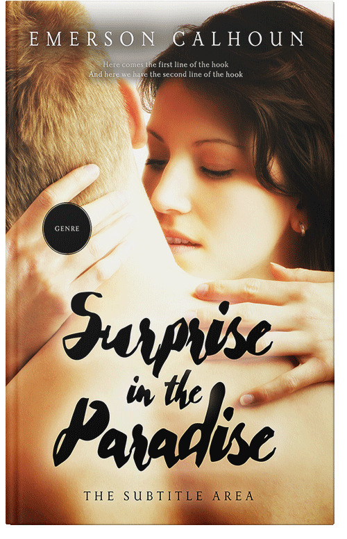 Front view of Premade Erotica Book Cover - Asphalt