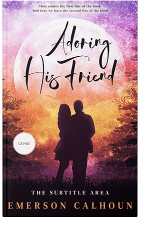 Pre Made Book Cover Beauty Bush